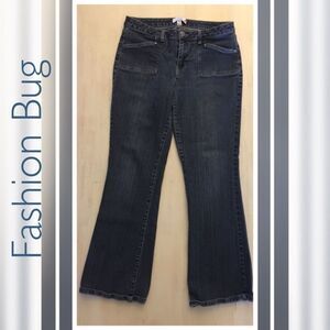 Fashion Bug Jeans Flared with FLAP Pockets 9M
